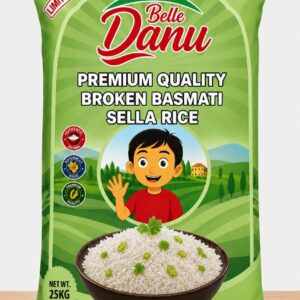 Belle Danu Dubar Basmati Sella Rice – 25 KG