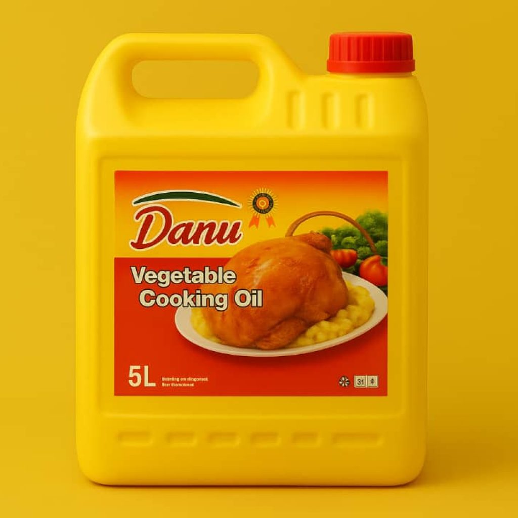 DANU VEGETABLE COOKING OIL OF 5 L